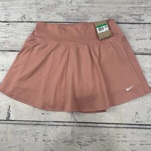 Nike Womens Dri-Fit Mid-Rise Training Skort Skirt/Short Pink Size XL IH8614-685